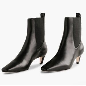 REFORMATION Roberta Snip-Toe Kitten-Heel Boots